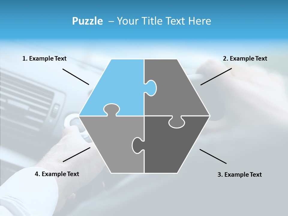 Interior Safety Driving PowerPoint Template