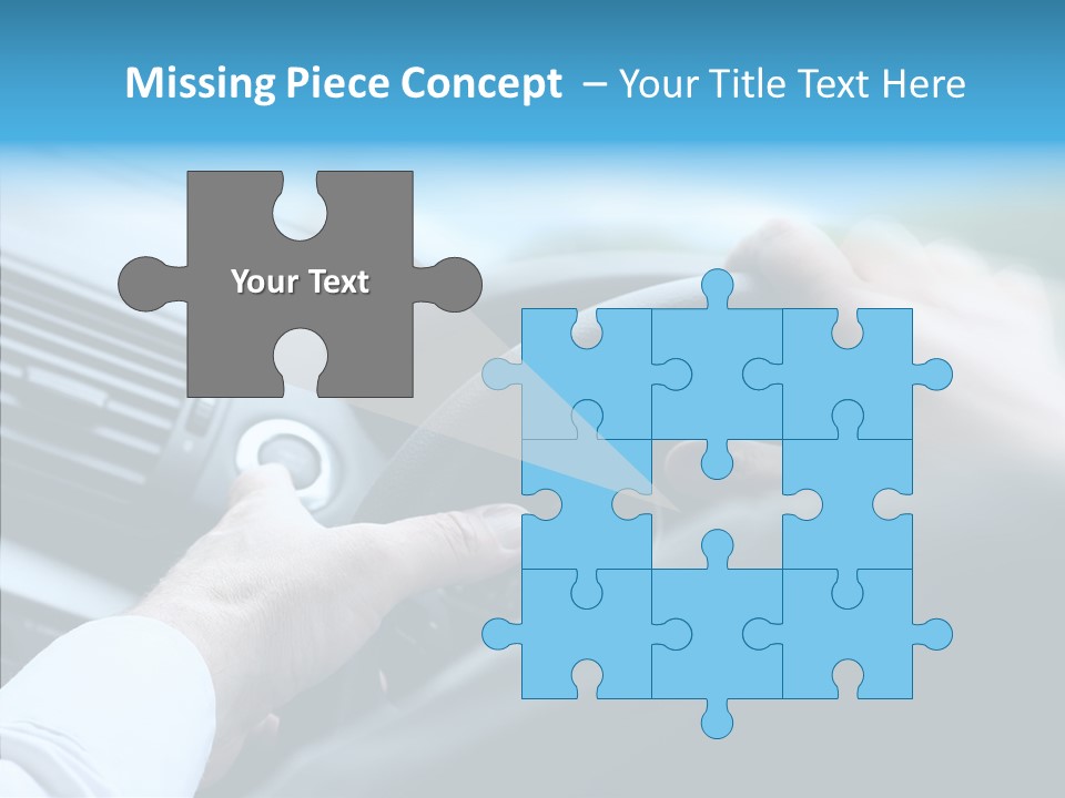 Interior Safety Driving PowerPoint Template