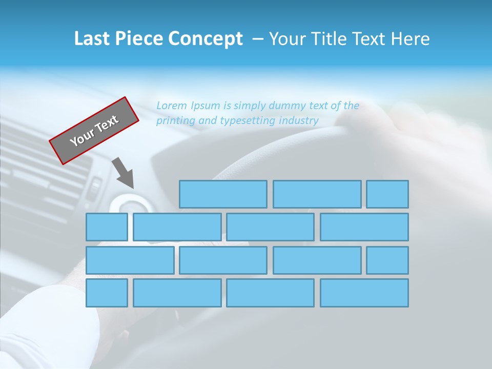 Interior Safety Driving PowerPoint Template