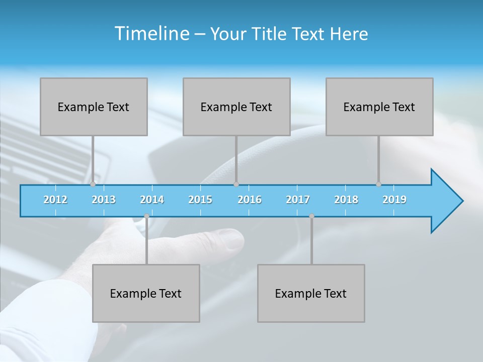 Interior Safety Driving PowerPoint Template