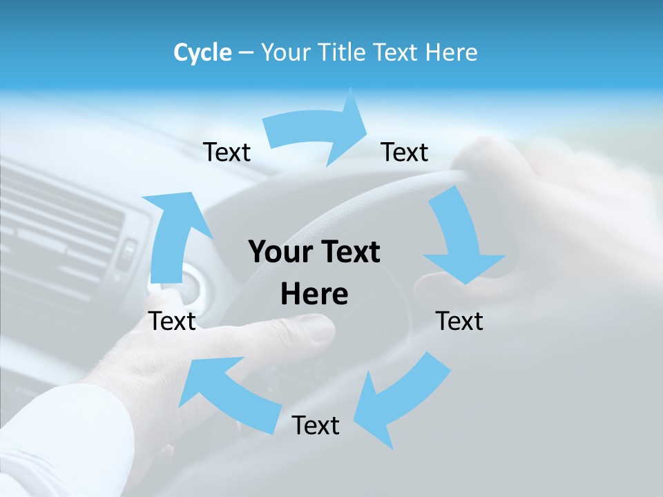 Interior Safety Driving PowerPoint Template