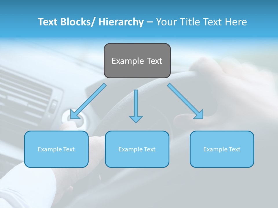 Interior Safety Driving PowerPoint Template