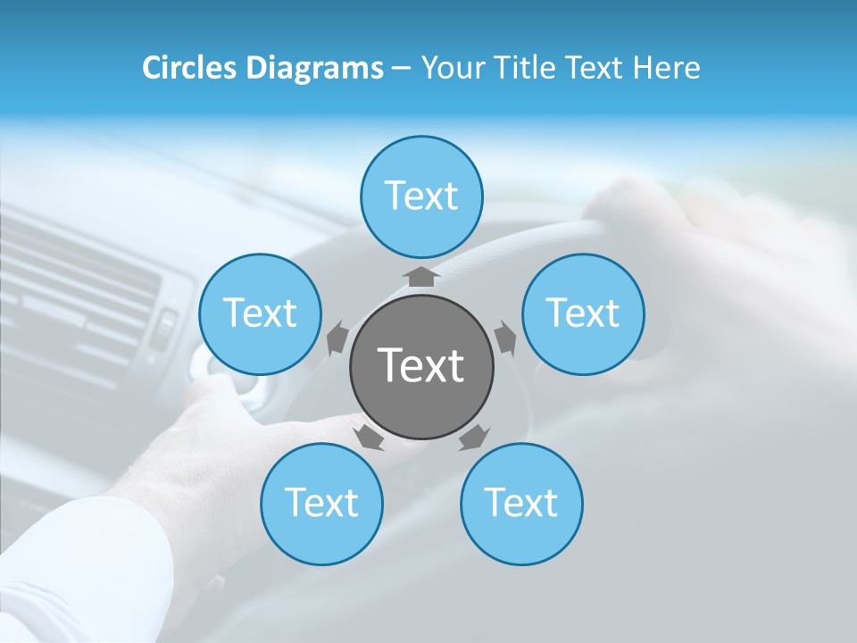 Interior Safety Driving PowerPoint Template