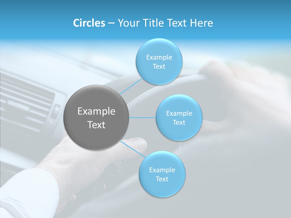 Interior Safety Driving PowerPoint Template