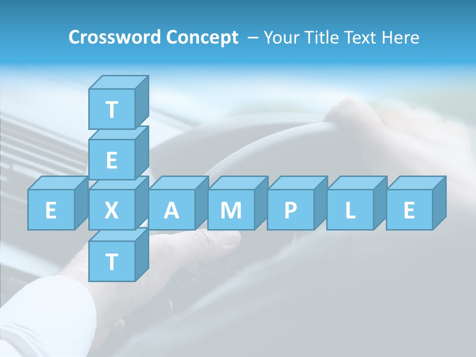 Interior Safety Driving PowerPoint Template