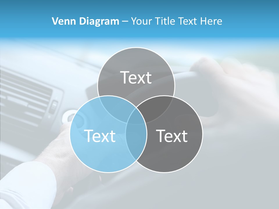 Interior Safety Driving PowerPoint Template