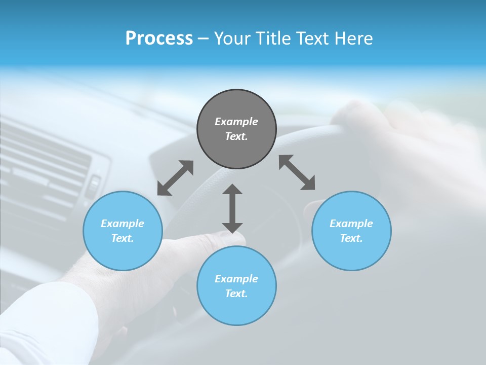 Interior Safety Driving PowerPoint Template