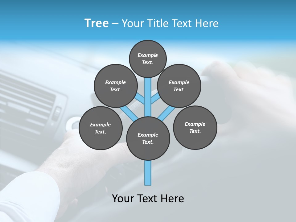 Interior Safety Driving PowerPoint Template