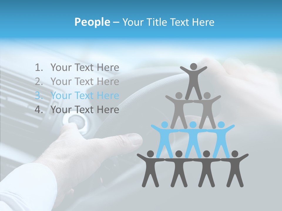 Interior Safety Driving PowerPoint Template