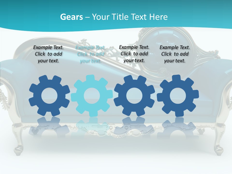 Decorating Retro Luxurious PowerPoint Template