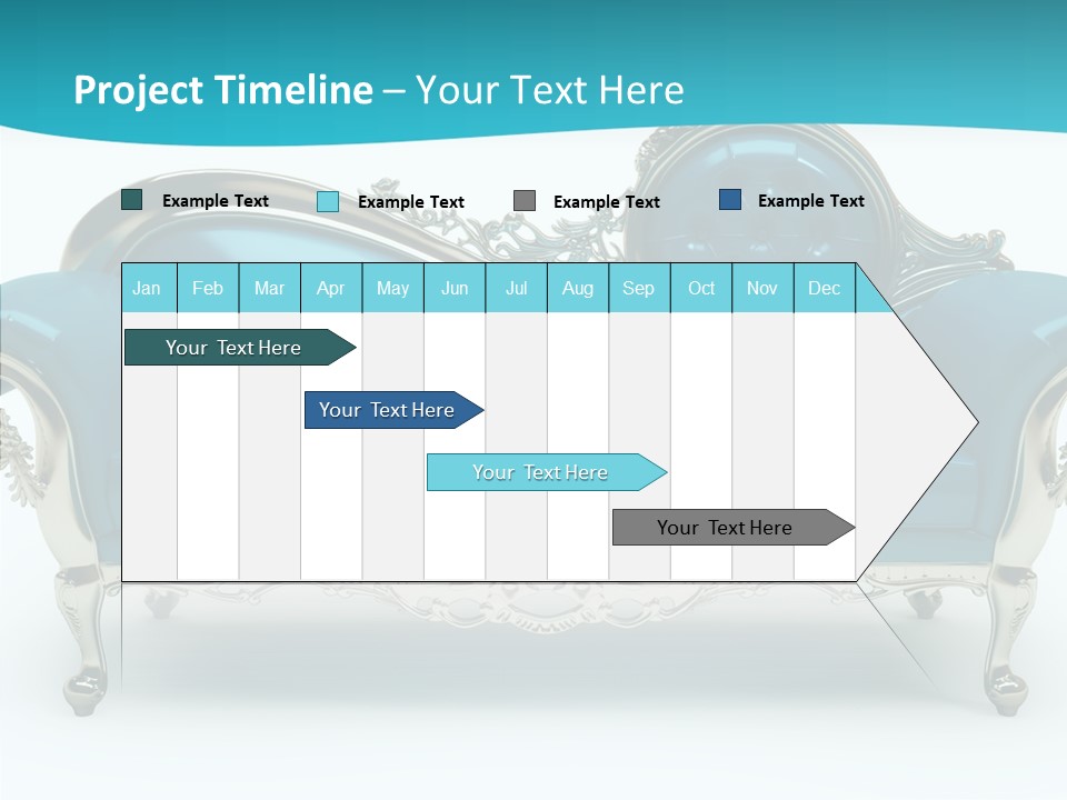 Decorating Retro Luxurious PowerPoint Template