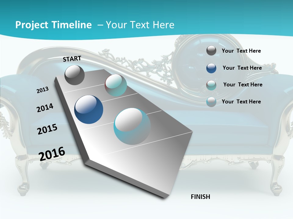 Decorating Retro Luxurious PowerPoint Template