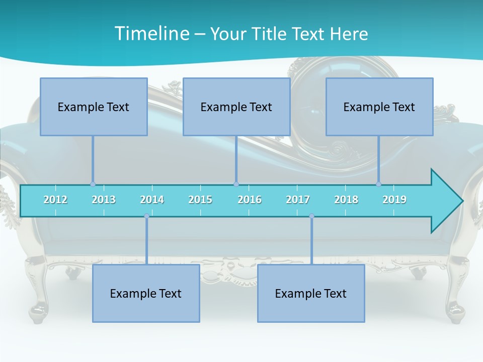 Decorating Retro Luxurious PowerPoint Template
