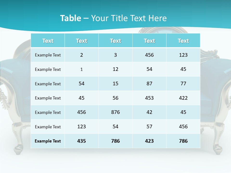 Decorating Retro Luxurious PowerPoint Template