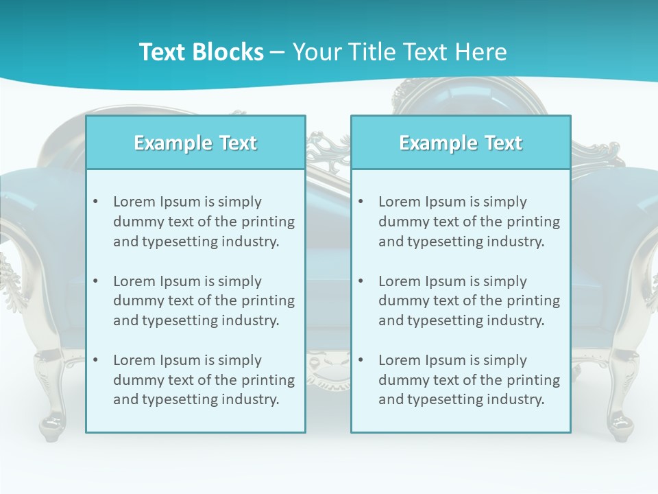 Decorating Retro Luxurious PowerPoint Template