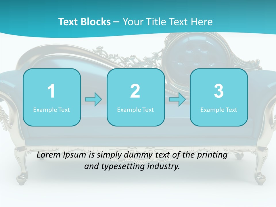 Decorating Retro Luxurious PowerPoint Template