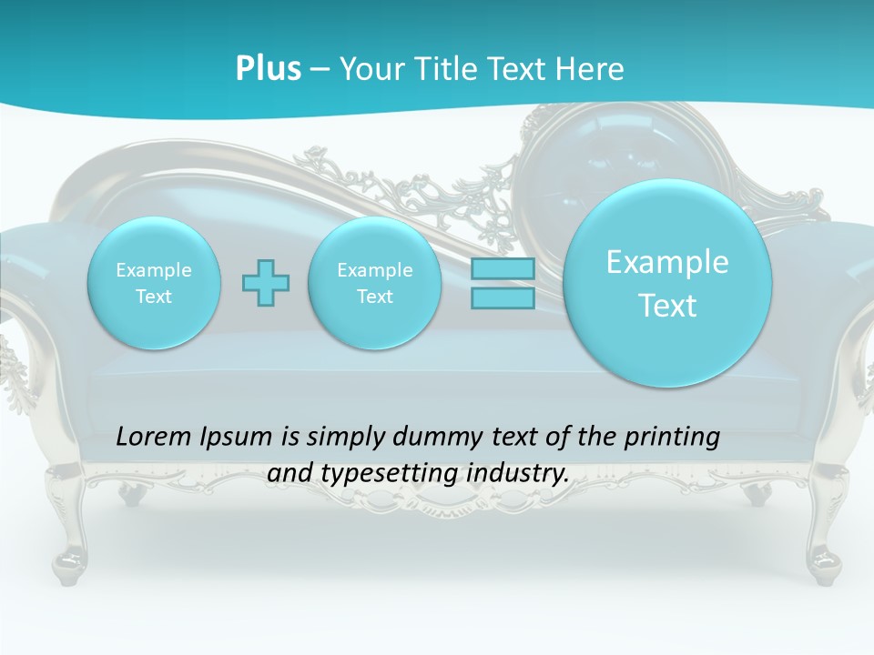 Decorating Retro Luxurious PowerPoint Template