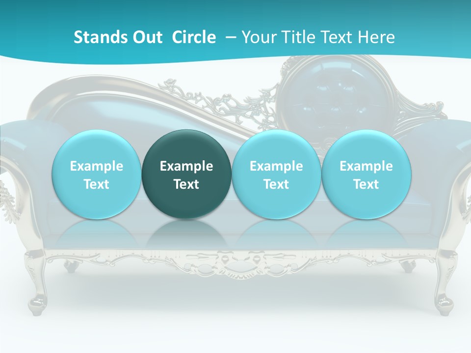 Decorating Retro Luxurious PowerPoint Template