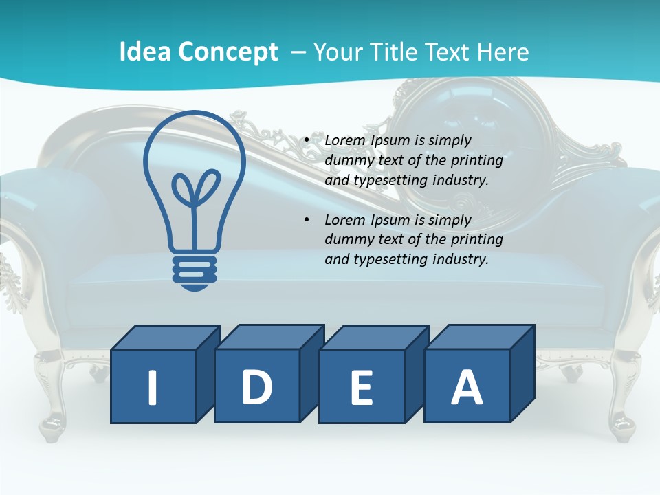 Decorating Retro Luxurious PowerPoint Template
