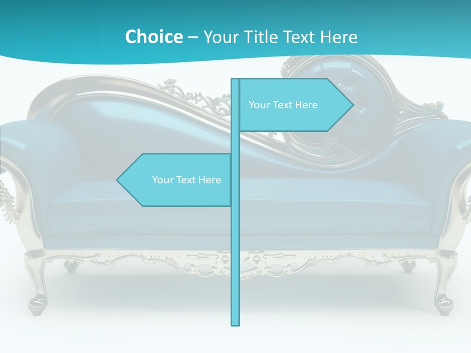 Decorating Retro Luxurious PowerPoint Template