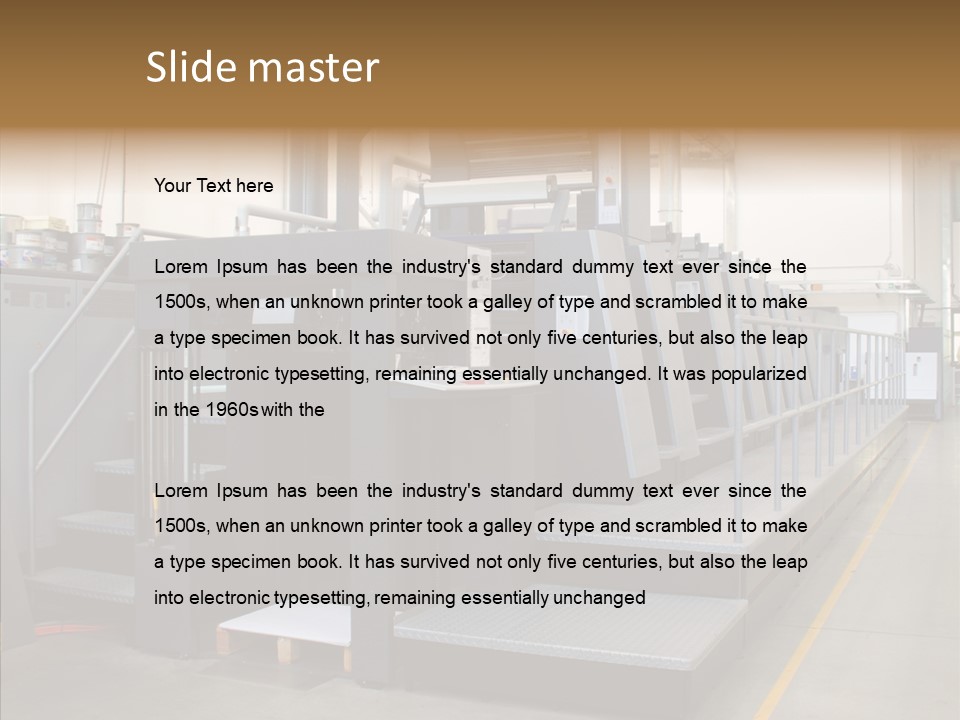 Tools Newspaper Panel PowerPoint Template