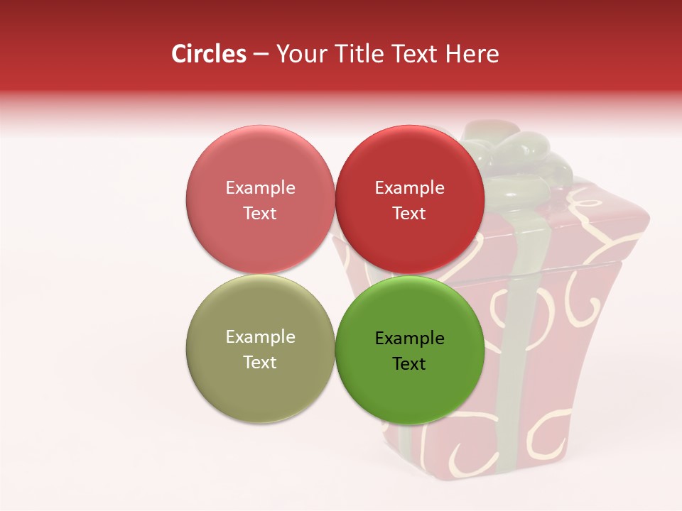 Green Surprise White PowerPoint Template