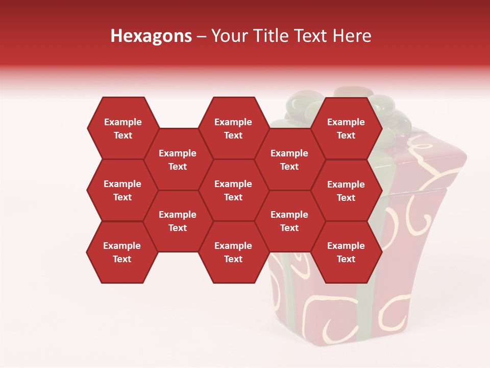 Green Surprise White PowerPoint Template