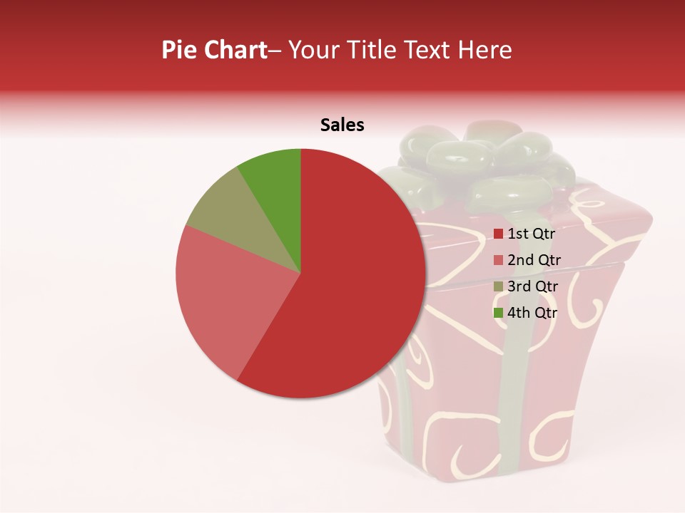 Green Surprise White PowerPoint Template