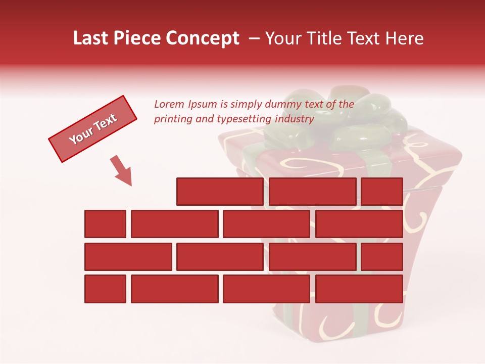 Green Surprise White PowerPoint Template