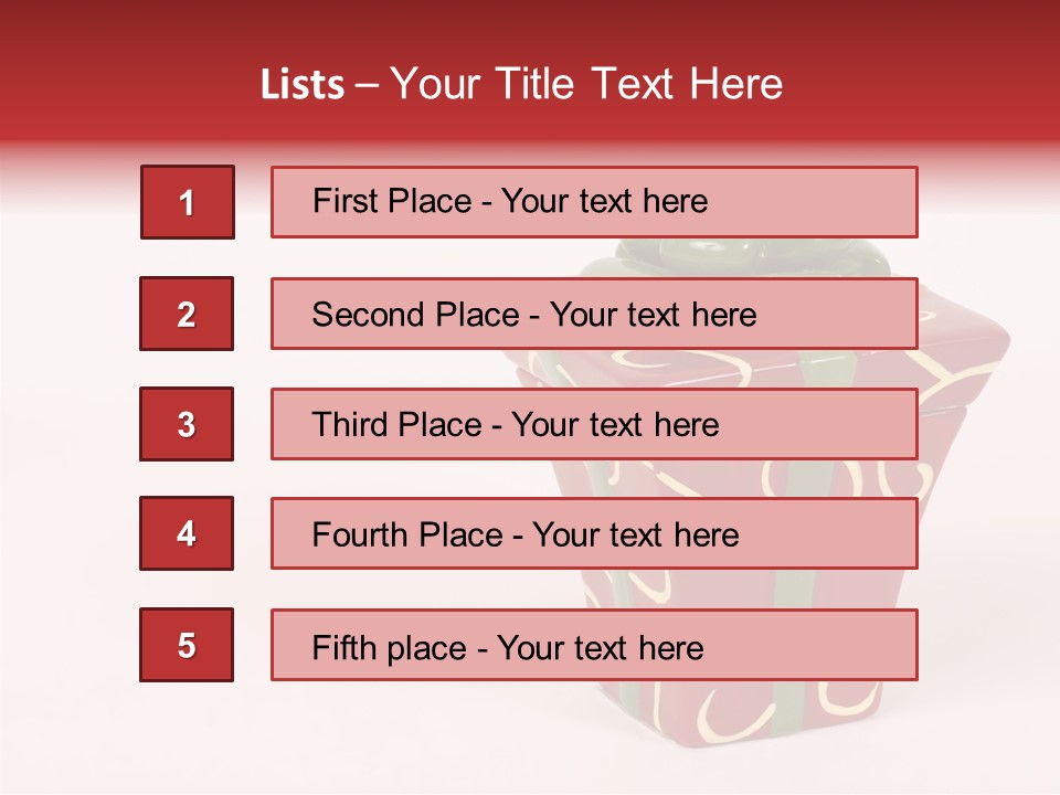 Green Surprise White PowerPoint Template