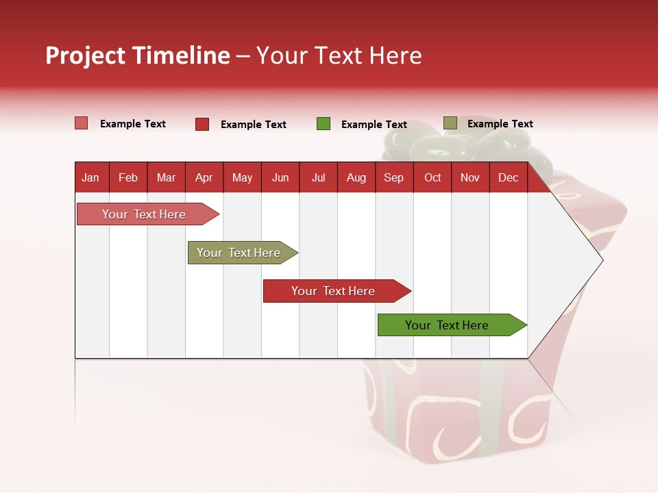 Green Surprise White PowerPoint Template