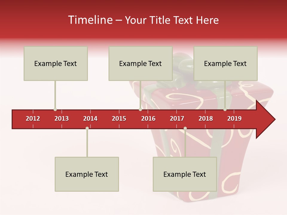 Green Surprise White PowerPoint Template