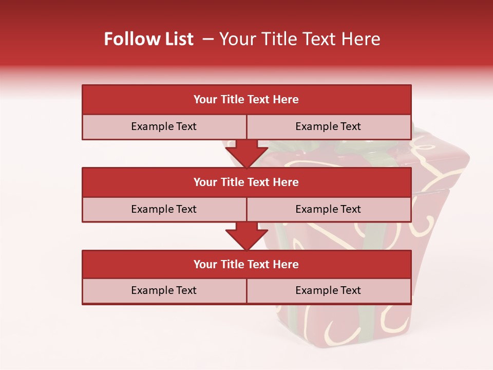 Green Surprise White PowerPoint Template