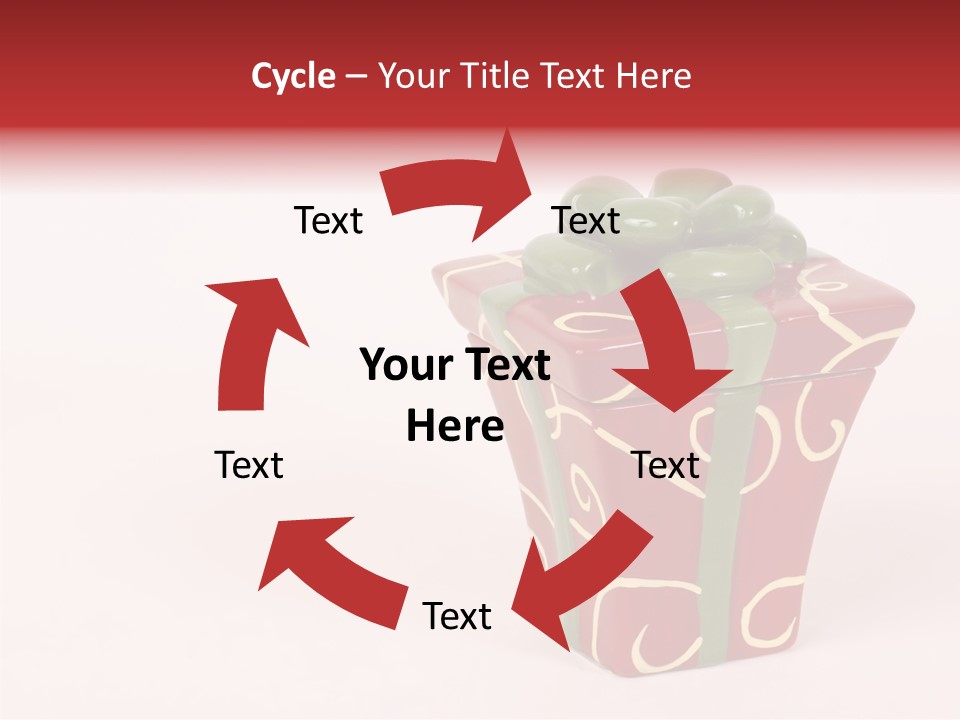 Green Surprise White PowerPoint Template