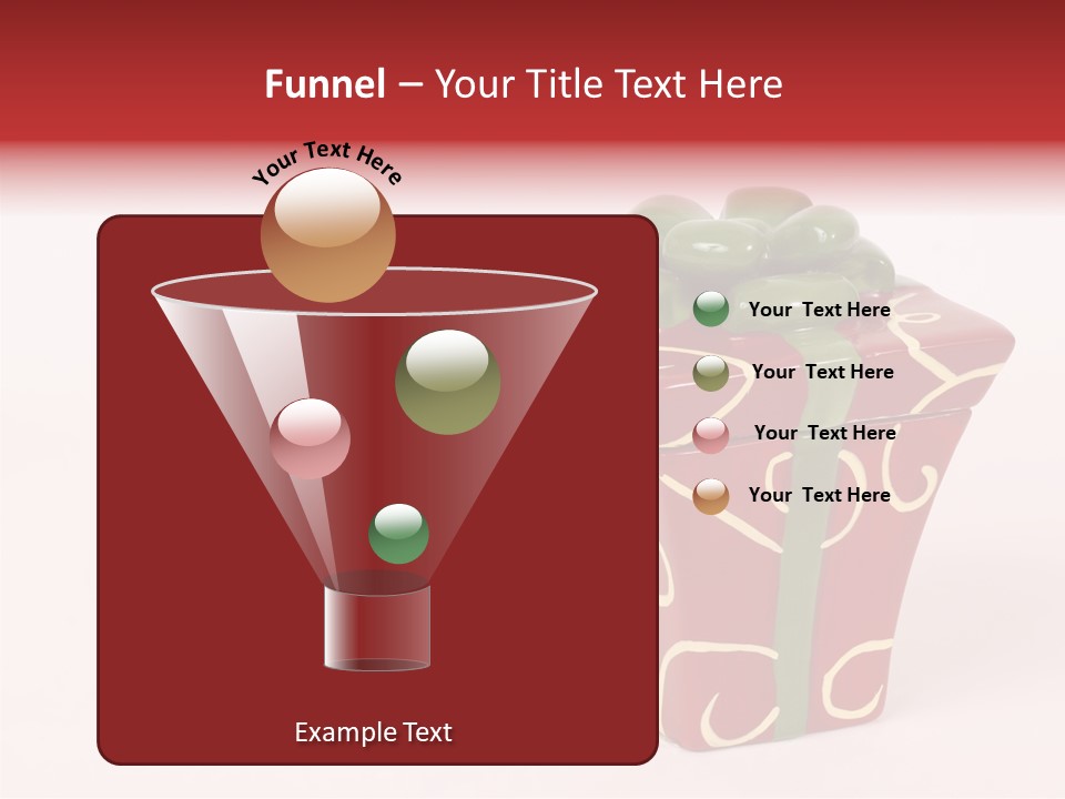 Green Surprise White PowerPoint Template