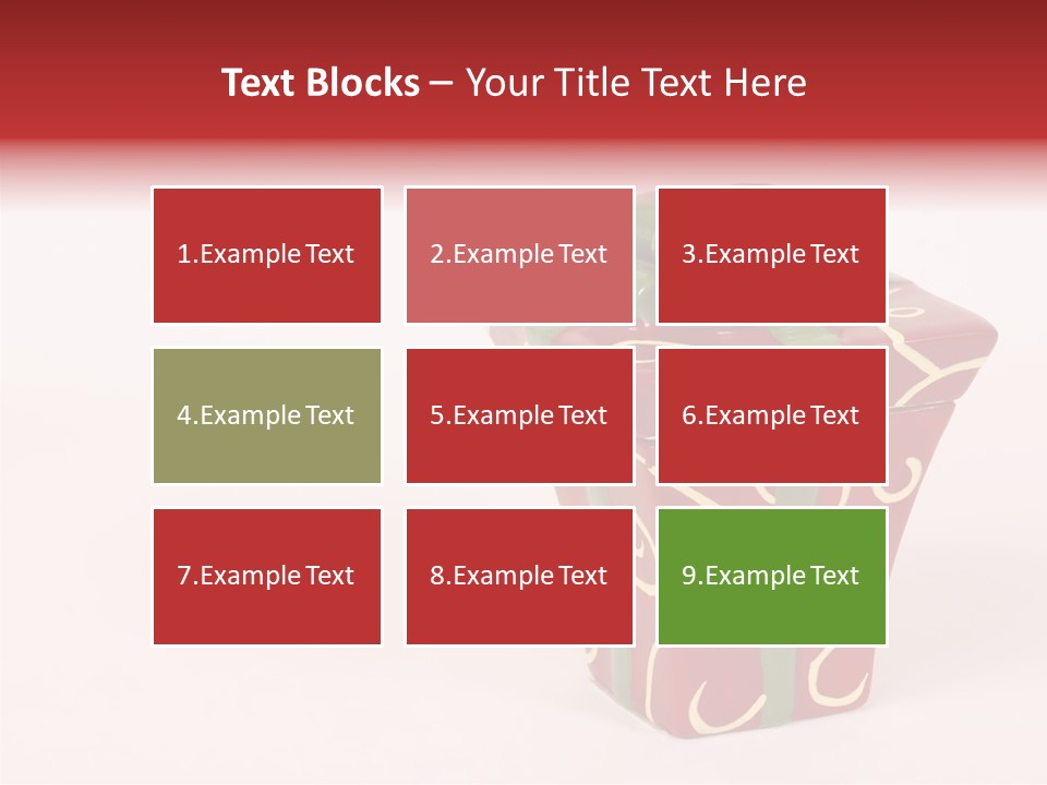 Green Surprise White PowerPoint Template