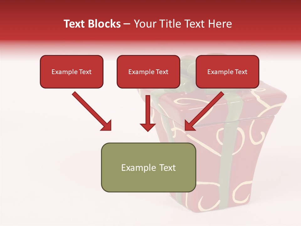 Green Surprise White PowerPoint Template