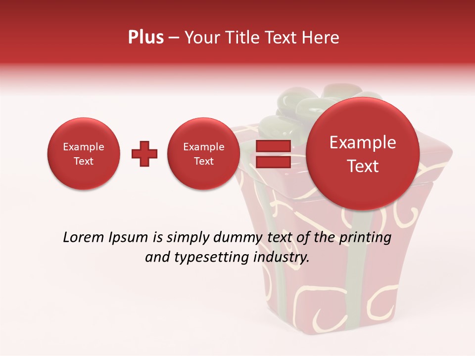 Green Surprise White PowerPoint Template
