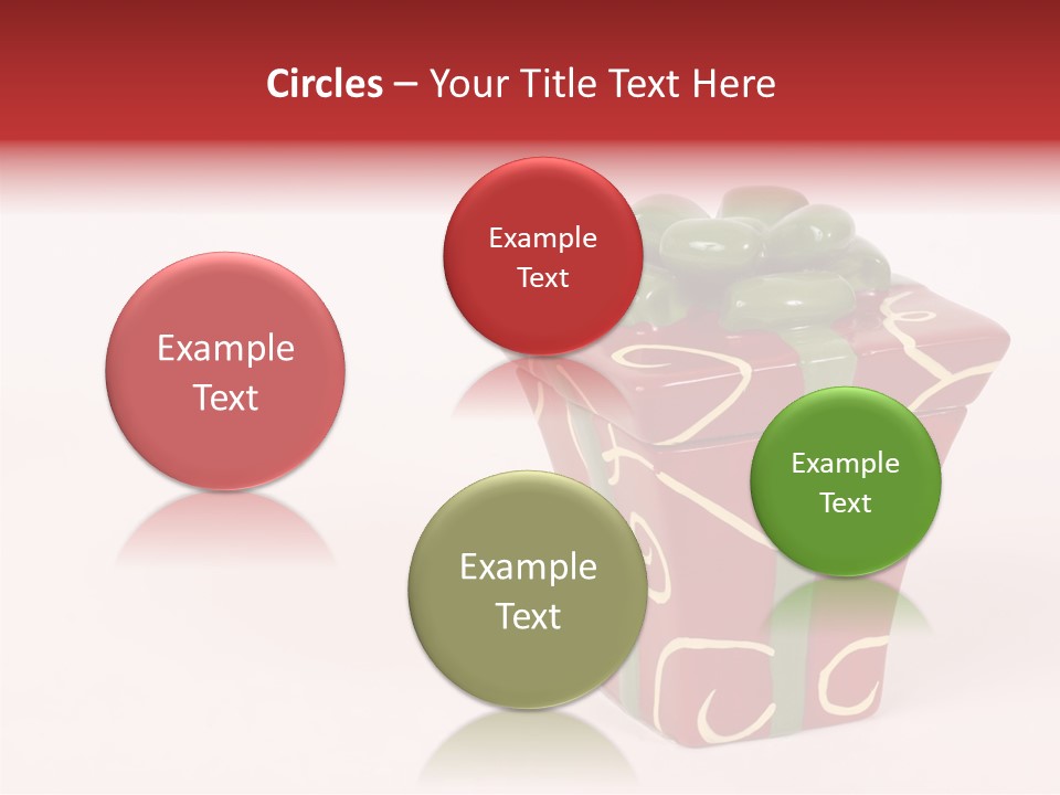 Green Surprise White PowerPoint Template