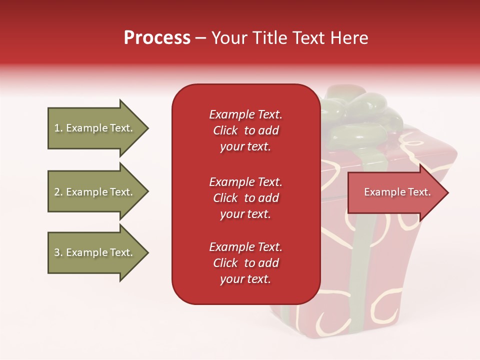 Green Surprise White PowerPoint Template