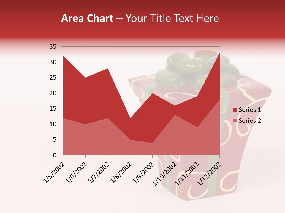 Green Surprise White PowerPoint Template