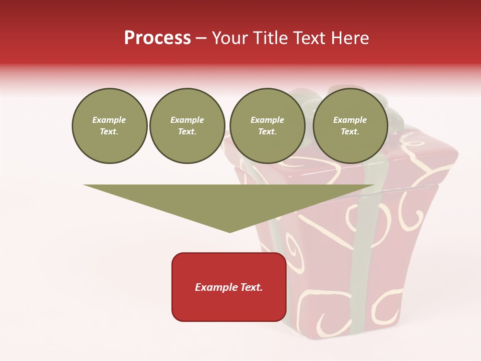 Green Surprise White PowerPoint Template