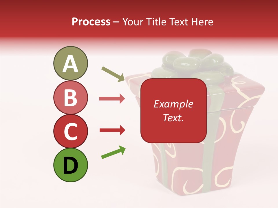 Green Surprise White PowerPoint Template