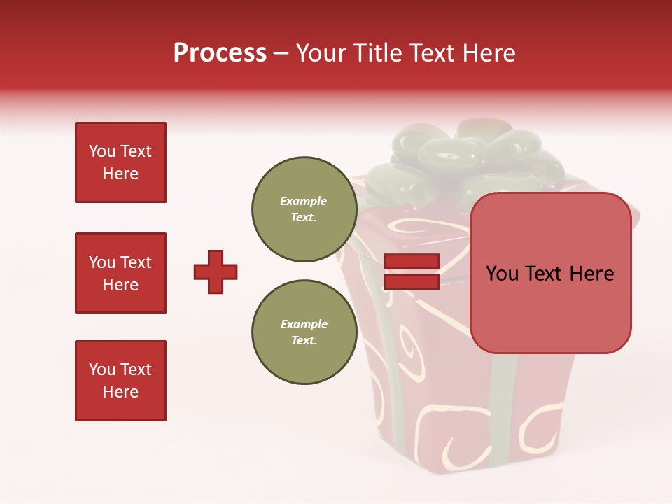 Green Surprise White PowerPoint Template