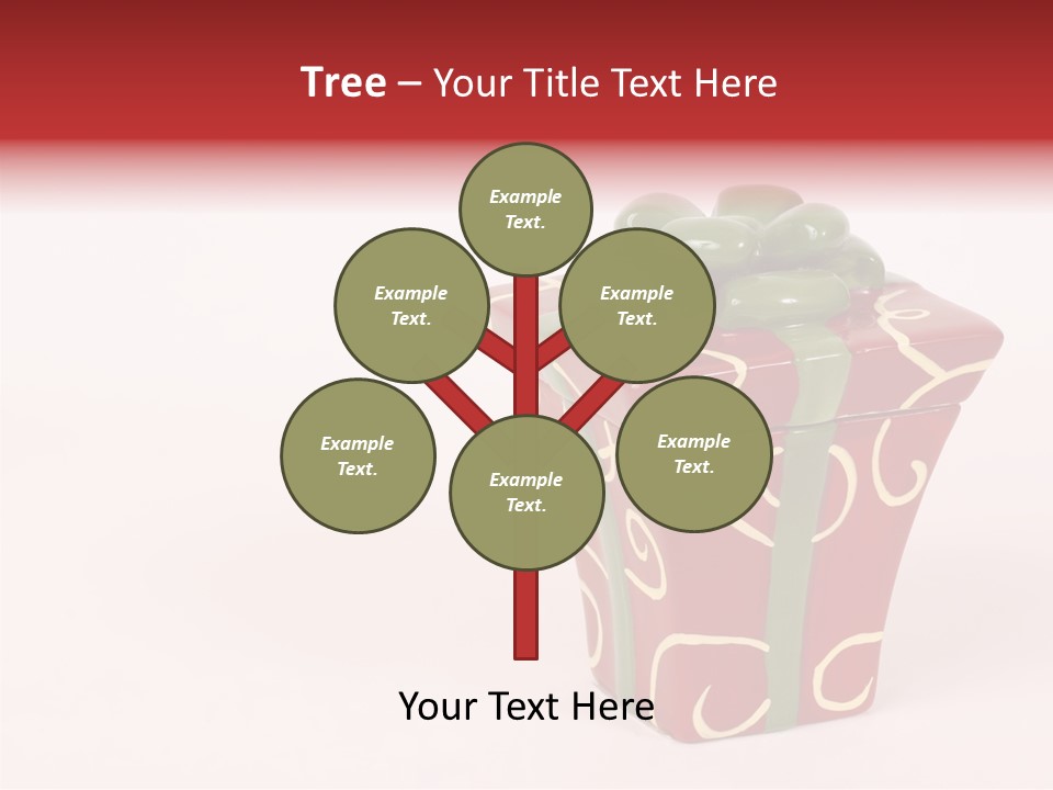 Green Surprise White PowerPoint Template