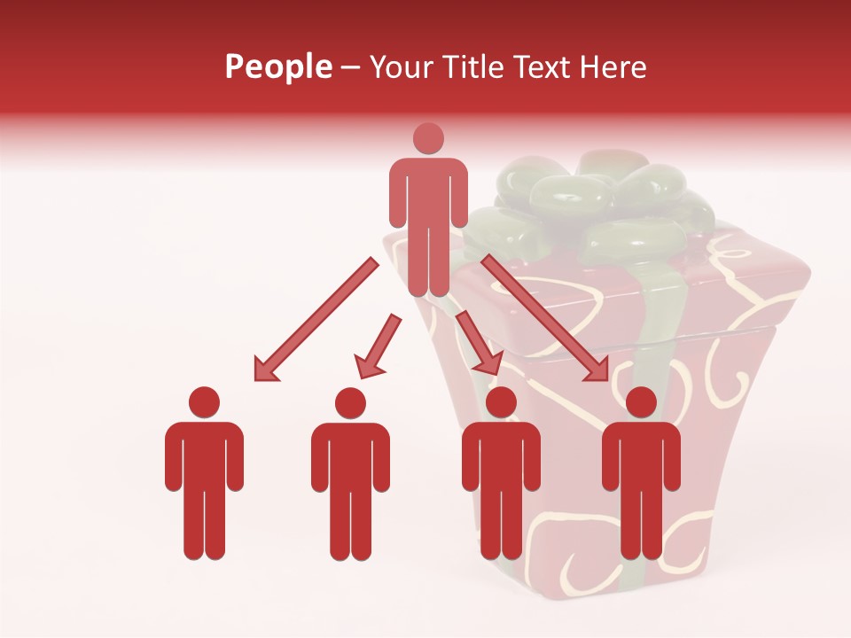 Green Surprise White PowerPoint Template