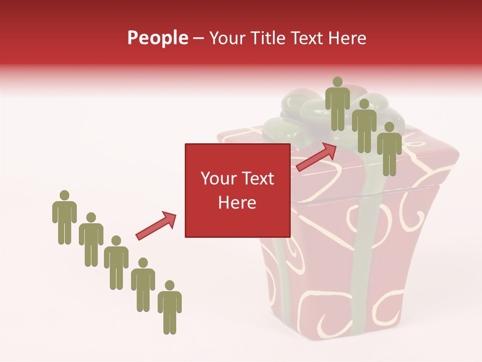 Green Surprise White PowerPoint Template