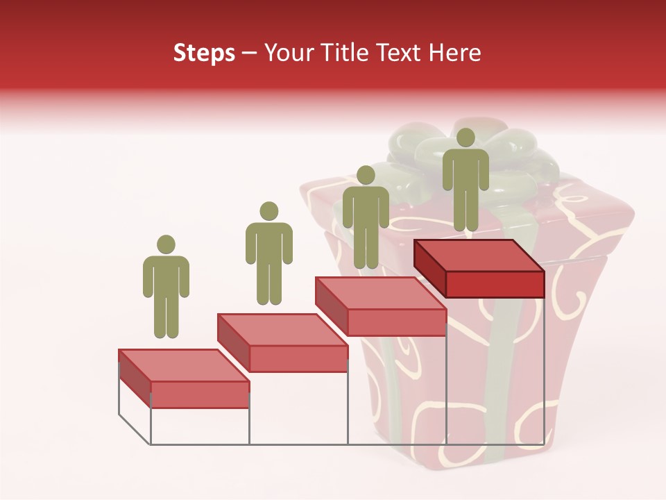 Green Surprise White PowerPoint Template