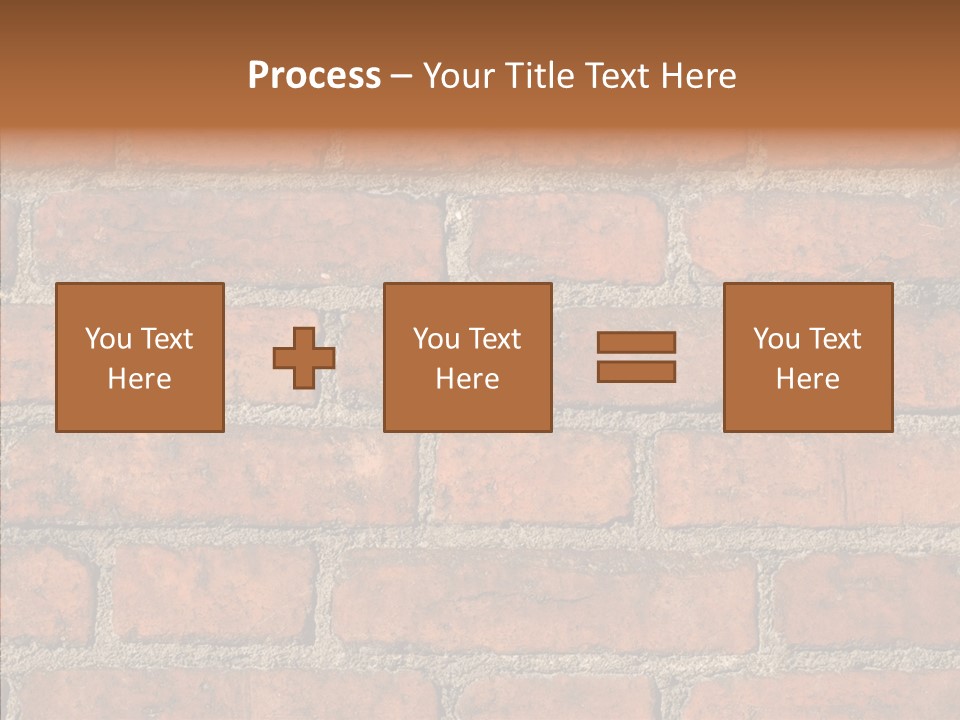 Rendering Orange Decay PowerPoint Template