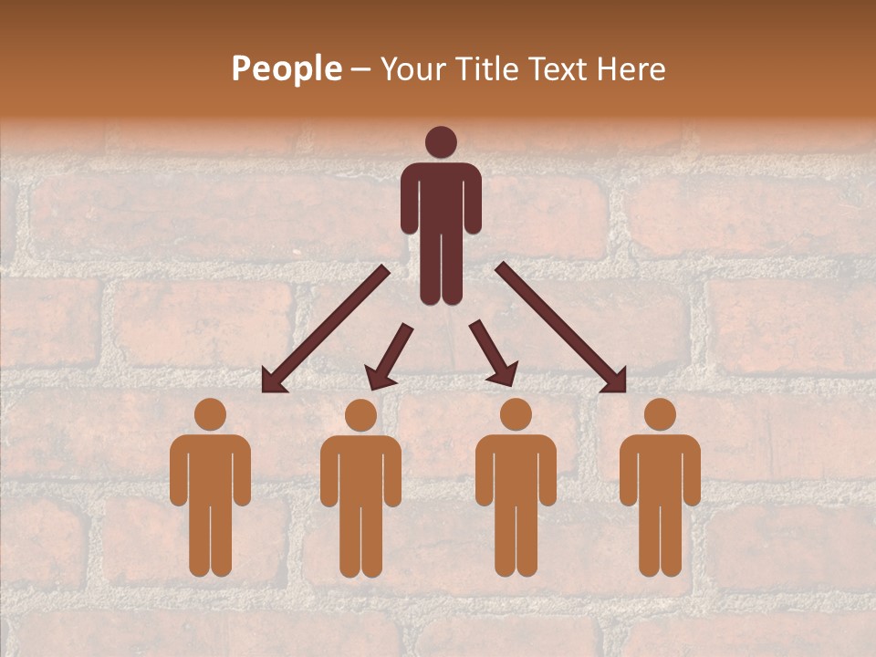 Rendering Orange Decay PowerPoint Template